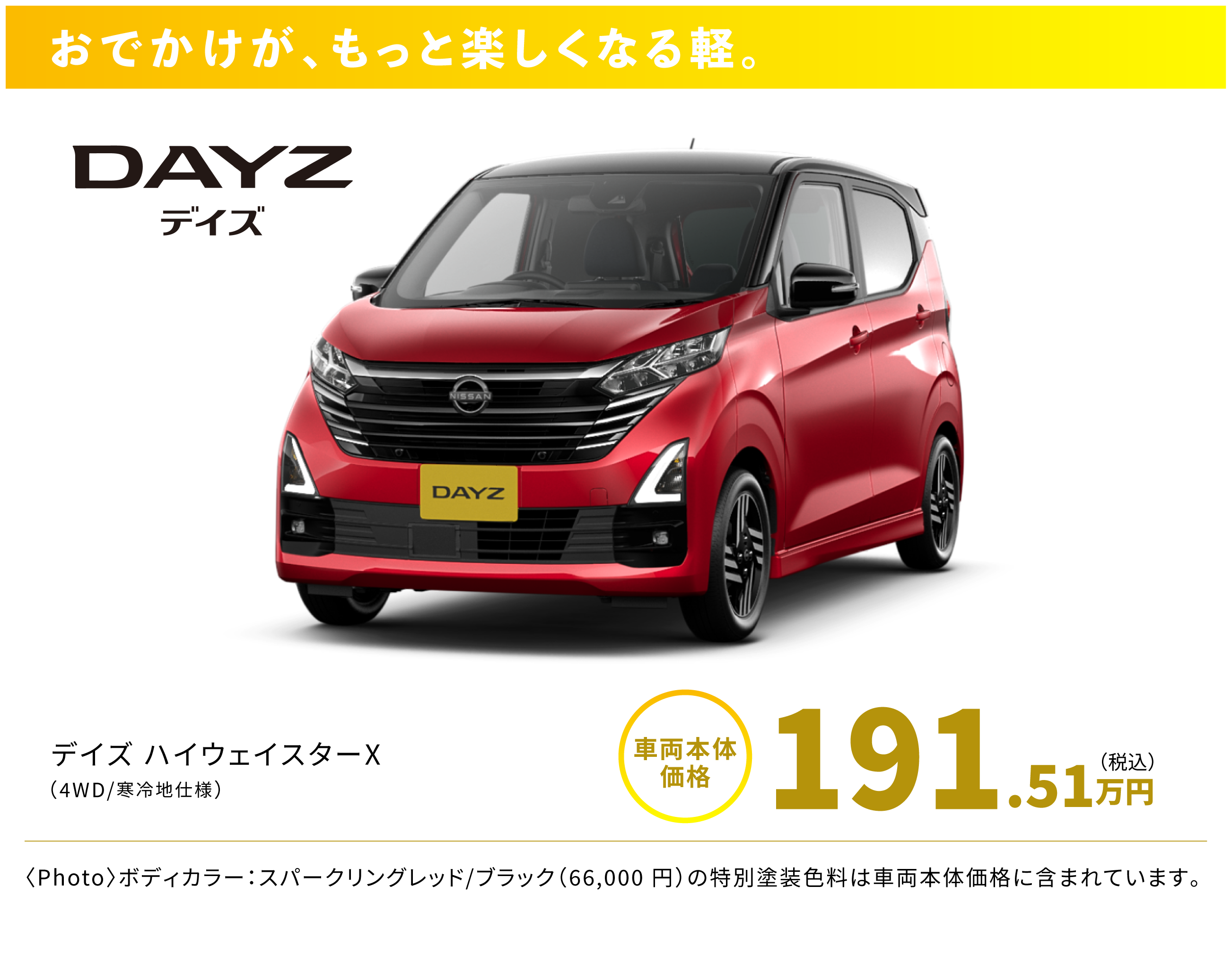 軽自動車フェア2026 特選中古車 日産